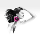 Фен Dyson Supersonic HD07 фуксия с 5 насадками в дорожном чехле и подставкой